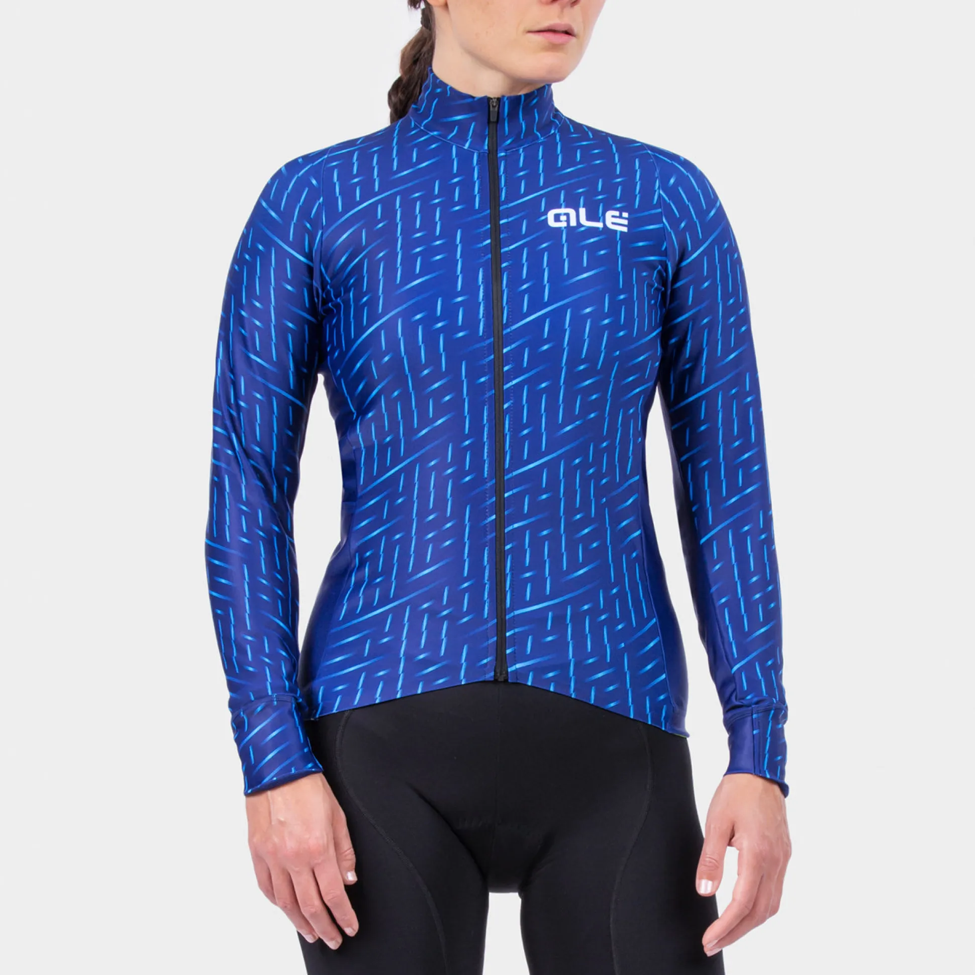 Maglia maniche lunghe Donna Ale PRR Green Bolt - Blu