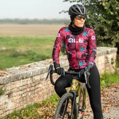 Maglia maniche lunghe Donna Ale PRR Amazzonia - Rosa