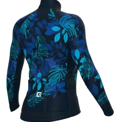 Maglia maniche lunghe donna Ale PRR Green Garden - Blu