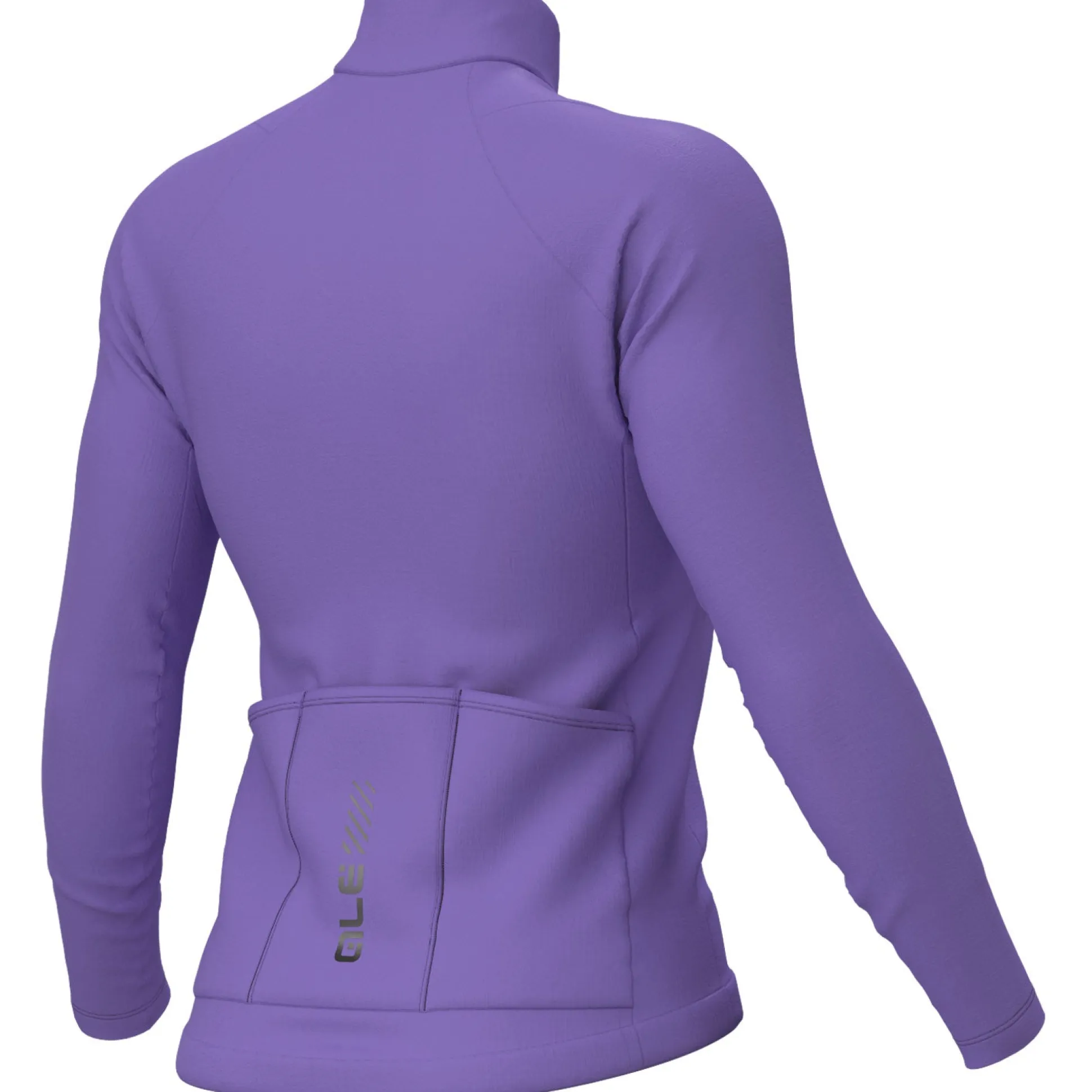 Maglia maniche lunghe donna Ale Pragma Color Block - Lilla