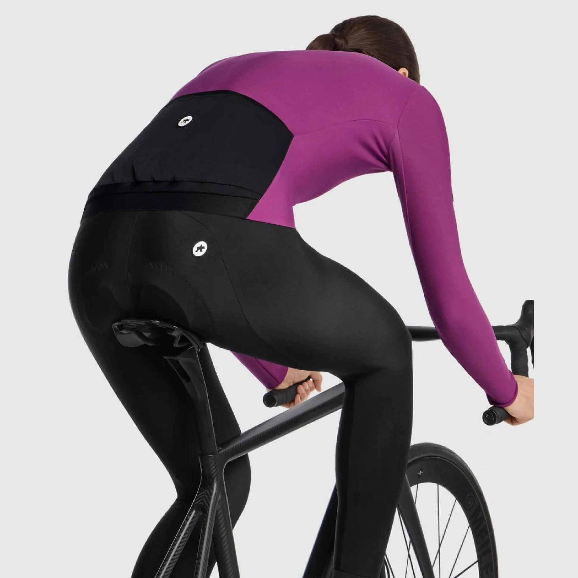 Maglia maniche lunghe donna Assos Uma GT pring Fall C2 - Viola