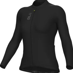 Maglia maniche lunghe donna Ale Pragma Color block - Nero nero