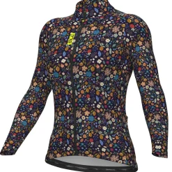 Maglia maniche lunghe donna Ale Pragma Flowery - Multicolore