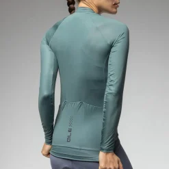 Maglia maniche lunghe donna Ale Pragma Color Block - Verde