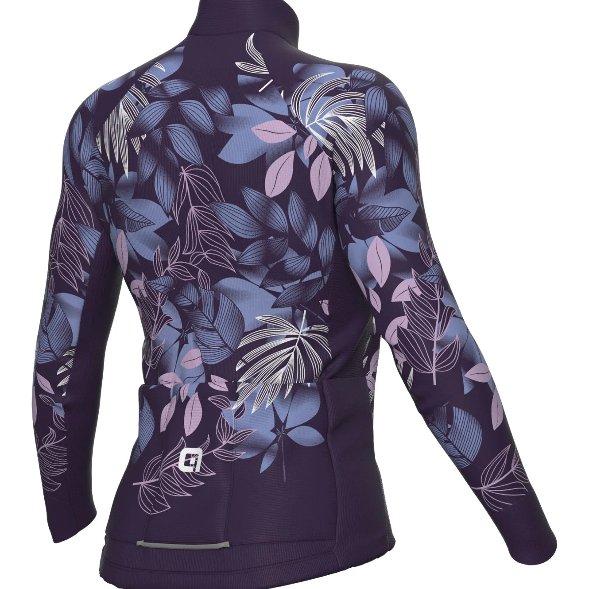 Maglia maniche lunghe donna Ale PR-E Green Garden - Viola
