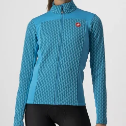 Maglia maniche lunghe donna Castelli Sfida 2 - Blu