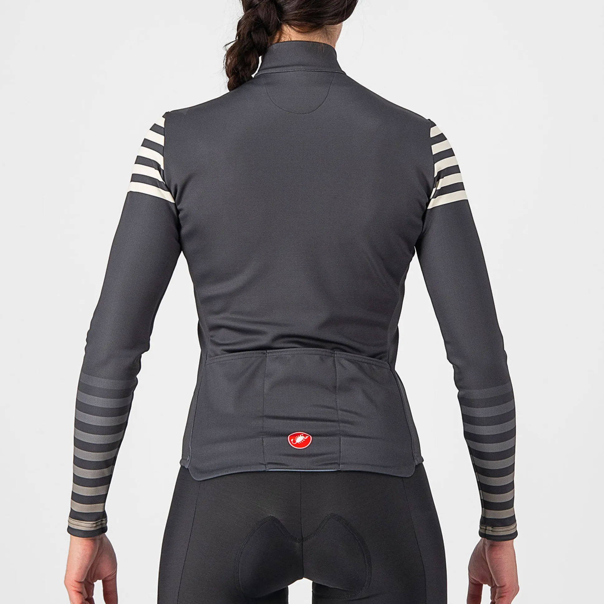 Maglia maniche lunghe donna Castelli Autunno - Grigio