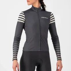 Maglia maniche lunghe donna Castelli Autunno - Grigio