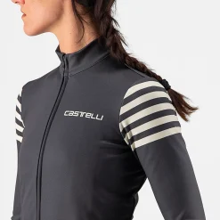 Maglia maniche lunghe donna Castelli Autunno - Grigio