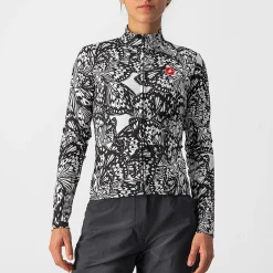 Maglia maniche lunghe donna Castelli Unlimited Thermal - Nero