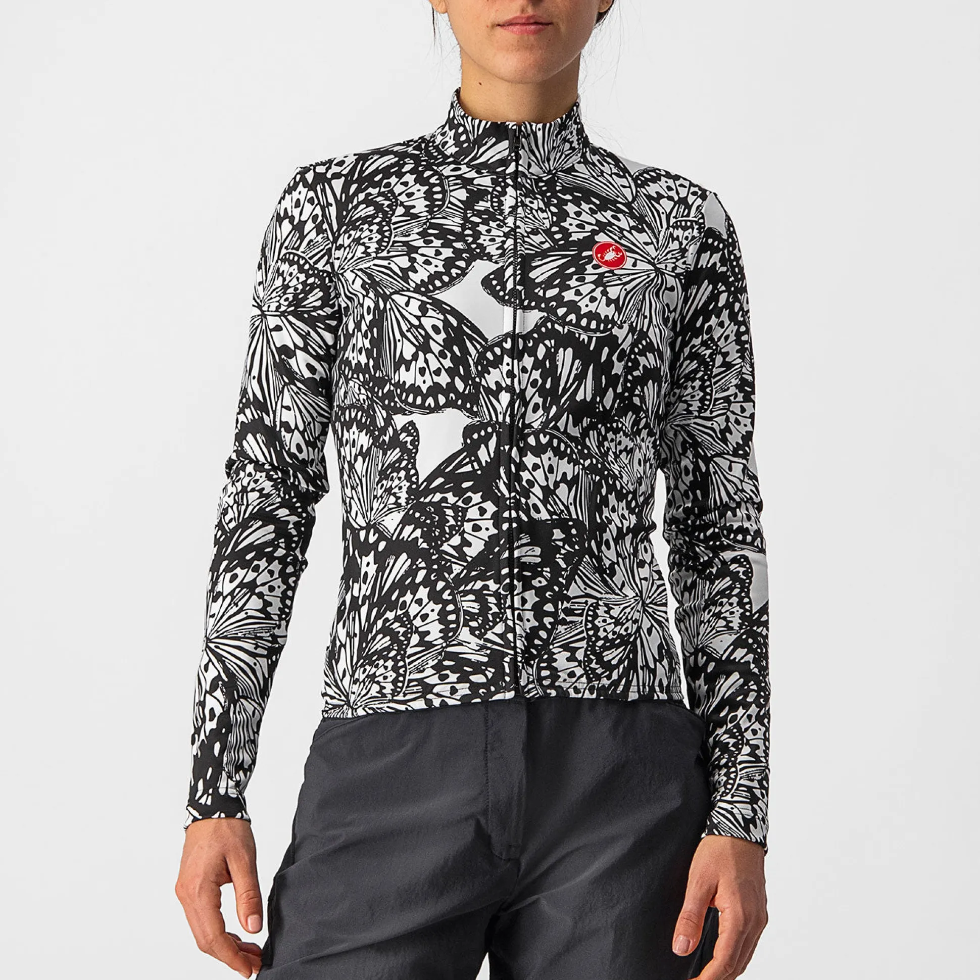 Maglia maniche lunghe donna Castelli Unlimited Thermal - Nero