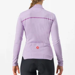 Maglia maniche lunghe donna Castelli Sinergia 2 - Lilla