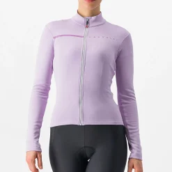 Maglia maniche lunghe donna Castelli Sinergia 2 - Lilla