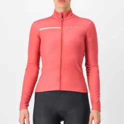 Maglia maniche lunghe donna Castelli Sinergia 2 - Rosa