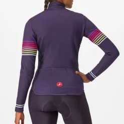 Maglia maniche lunghe donna Castelli Ottanta - Viola