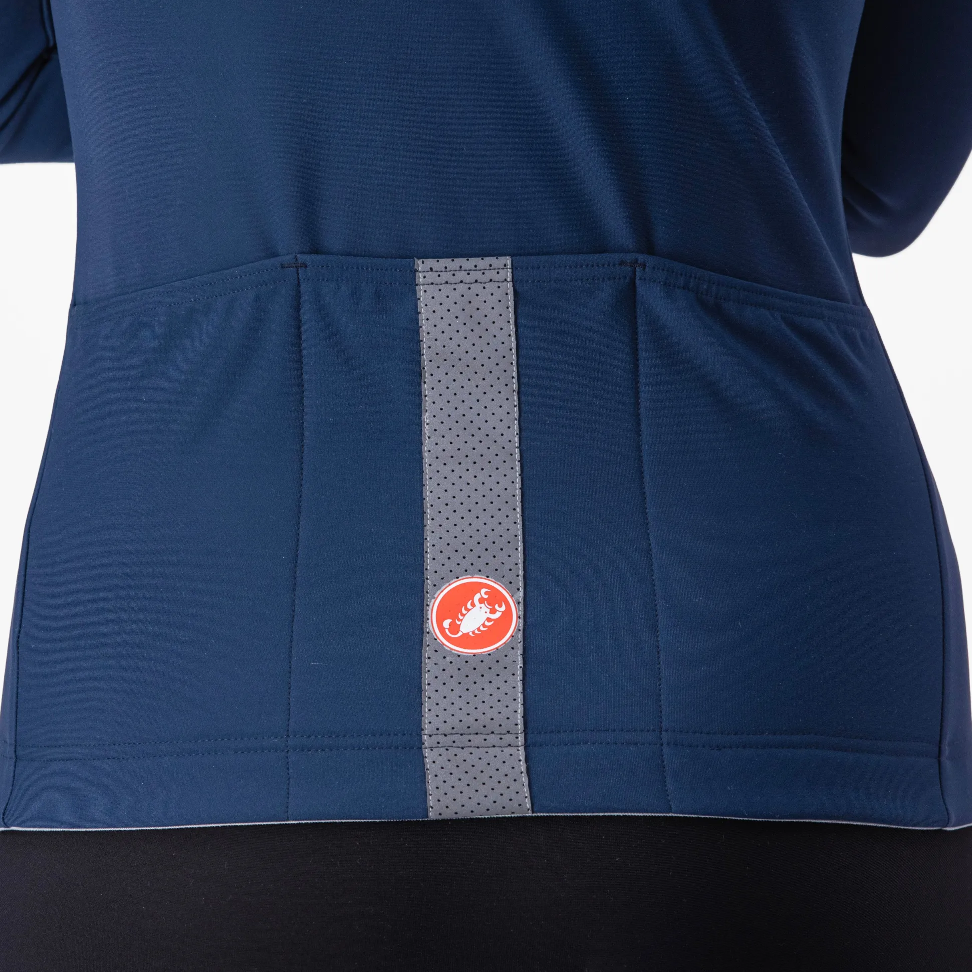 Maglia maniche lunghe donna Castelli Tutto Nano RoS - Blu scuro