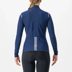 Maglia maniche lunghe donna Castelli Tutto Nano RoS - Blu scuro