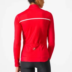 Maglia maniche lunghe donna Castelli Sinergia 2 - Rosa scuro