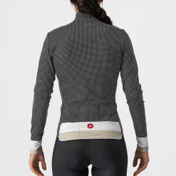 Maglia maniche lunghe donna Castelli Volare - Nero