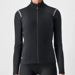 Maglia maniche lunghe donna Castelli Tutto Nano RoS - Nero