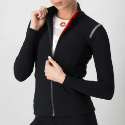 Maglia maniche lunghe donna Castelli Tutto Nano RoS - Nero