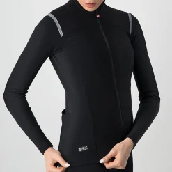 Maglia maniche lunghe donna Castelli Tutto Nano RoS - Nero