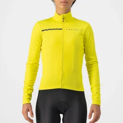 Maglia maniche lunghe donna Castelli Sinergia 2 - Giallo