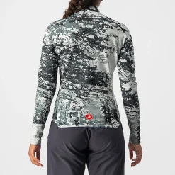 Maglia maniche lunghe donna Castelli Unlimited Thermal - Verde