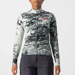 Maglia maniche lunghe donna Castelli Unlimited Thermal - Verde