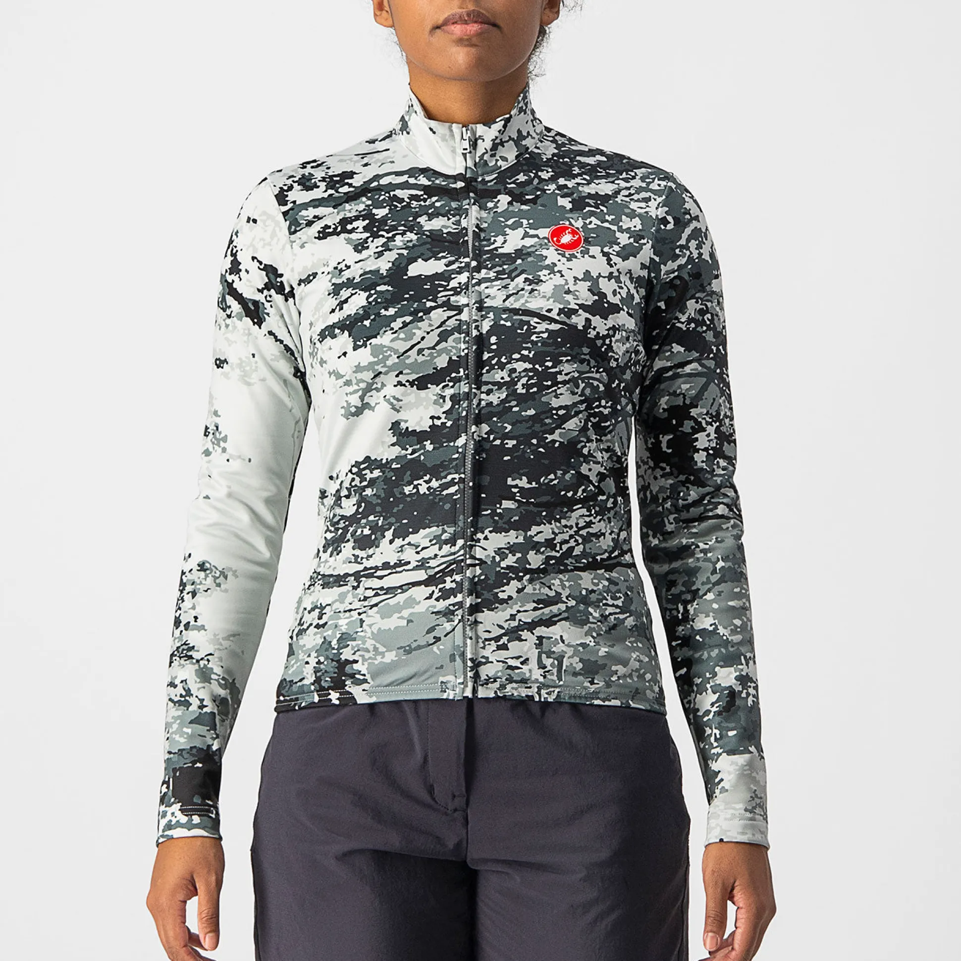 Maglia maniche lunghe donna Castelli Unlimited Thermal - Verde