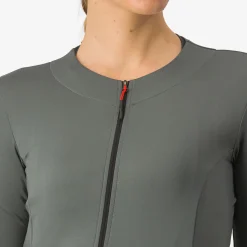 Maglia maniche lunghe donna Castelli Fly - Grigio
