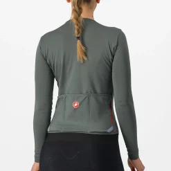 Maglia maniche lunghe donna Castelli Fly - Grigio