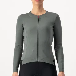 Maglia maniche lunghe donna Castelli Fly - Grigio
