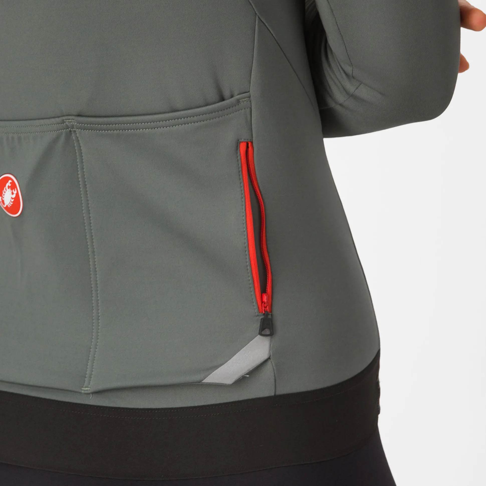 Maglia maniche lunghe donna Castelli Fly - Grigio