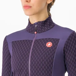Maglia maniche lunghe donna Castelli Sfida 2 - Viola