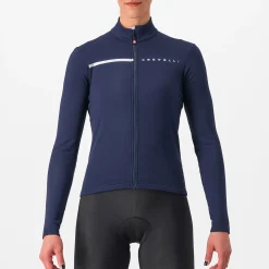 Maglia maniche lunghe donna Castelli Sinergia 2 - Blu