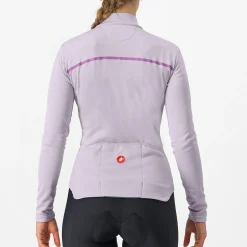Maglia maniche lunghe donna Castelli Sinergia 2 - Lilla viola