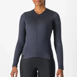 Maglia maniche lunghe donna Castelli Fly - Nero
