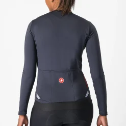 Maglia maniche lunghe donna Castelli Fly - Nero