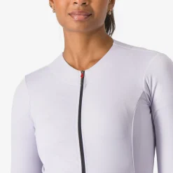 Maglia maniche lunghe donna Castelli Fly - Lilla