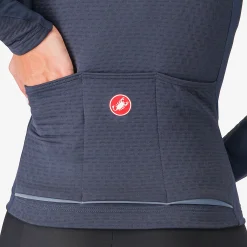 Maglia maniche lunghe donna Castelli Sfida 3 - Blu