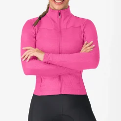 Maglia maniche lunghe donna Castelli Sfida 3 - Viola