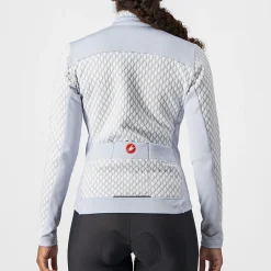 Maglia maniche lunghe donna Castelli Sfida 2 - Grigio chiaro