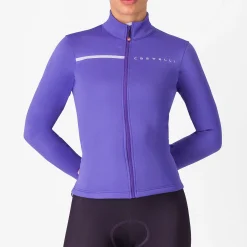Maglia maniche lunghe donna Castelli Sinergia 2 - Viola