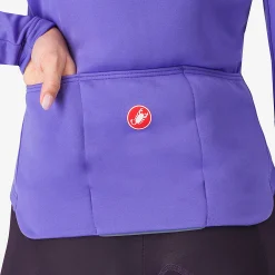 Maglia maniche lunghe donna Castelli Sinergia 2 - Viola