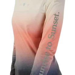 Maglia maniche lunghe donna Fox Ranger Lunar Drirelease - Multicolor