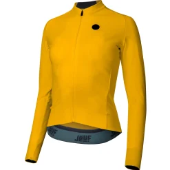 Maglia maniche lunghe donna Jëuf Pro Thermal - Giallo
