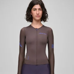 Maglia maniche lunghe donna Maap Emerge - Marrone