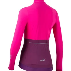 Maglia maniche lunghe donna Nalini Warm Wrap - Rosa