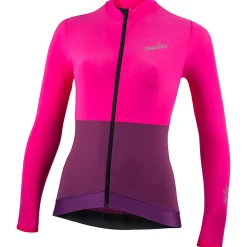 Maglia maniche lunghe donna Nalini Warm Wrap - Rosa
